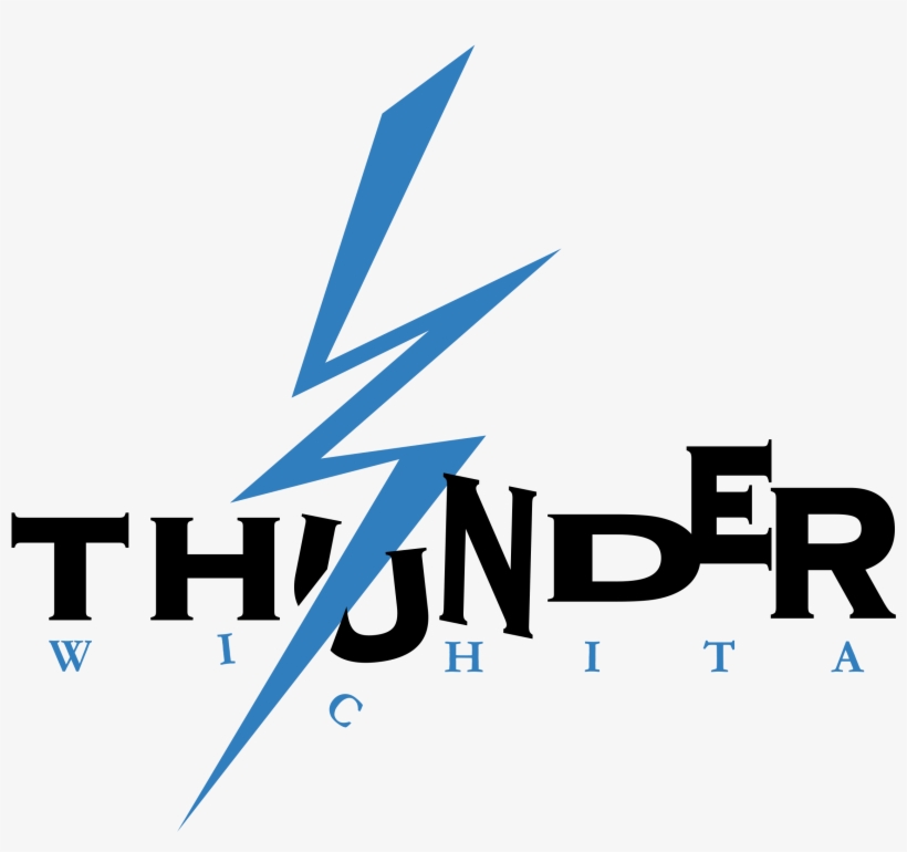 Wichita Thunder Logo Png Transparent - Wichita, transparent png download