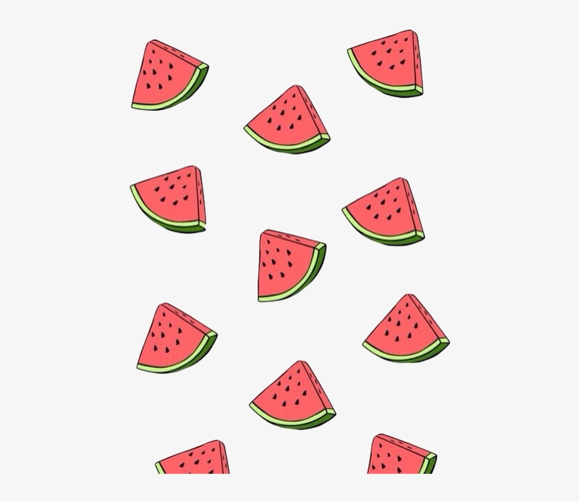 Watermelon Drawing Shared By Vale On We Heart It - Notebook: Journal Dot-grid,graph,lined,blank No Lined, transparent png download