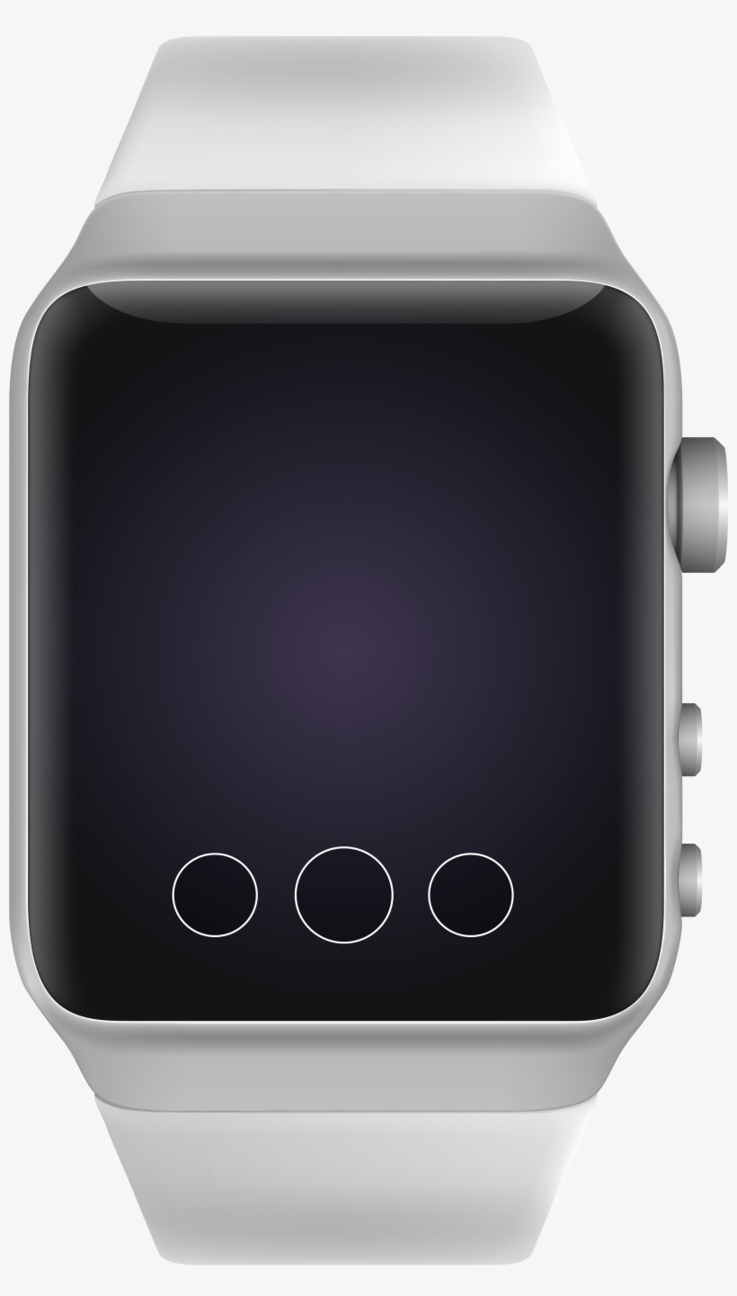 Modern Smartwatch Png Clipart - Smartwatch Clipart, transparent png download