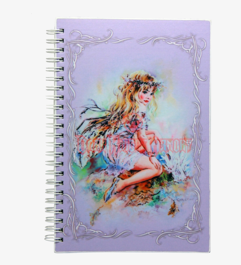 The Crystal Keeper Fairy Small Journal - Crystal Keeper 34cm Clock By Christine Haworth, transparent png download