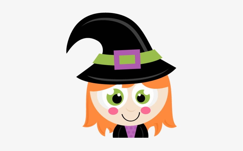 Witch Svg Scrapbook Cut File Cute Clipart Files For - Clip Art, transparent png download