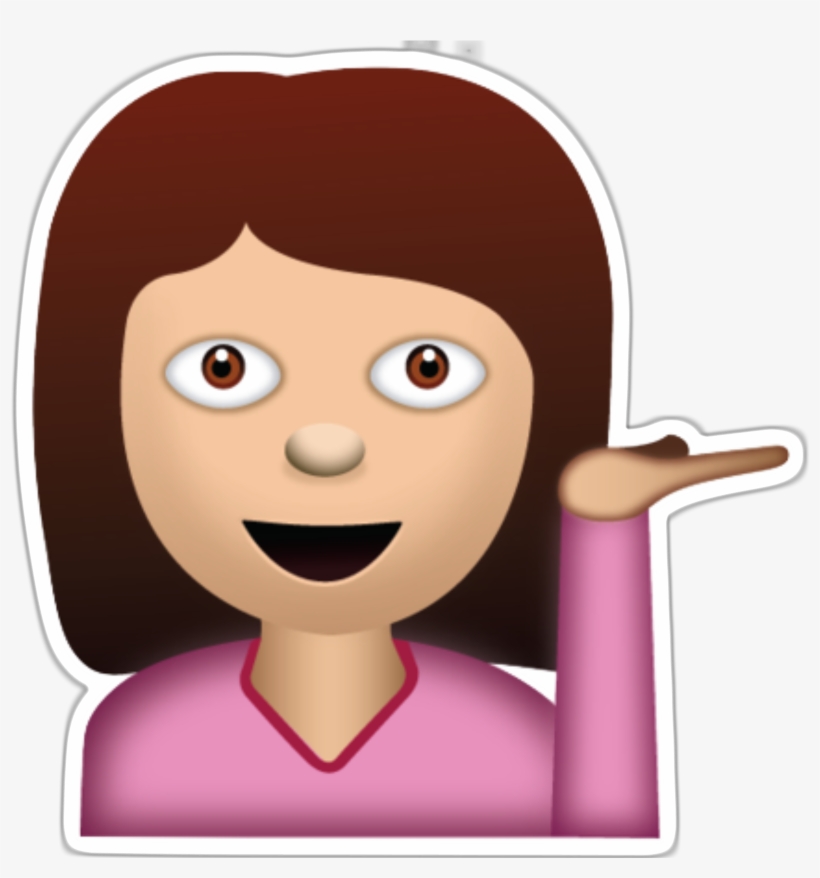 Afbeeldingsresultaat Voor Emoji Girl - Girl Emoji Sticker Png, transparent png download