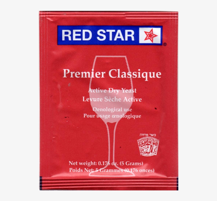 Red Star Pasteur Red Wine Yeast - Dry Wine Yeast, transparent png download