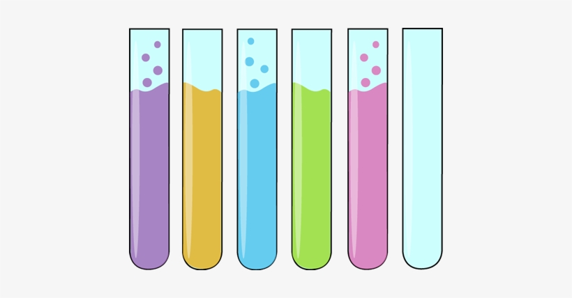 Science Clipart Blue - Science Test Tubes Clipart, transparent png download