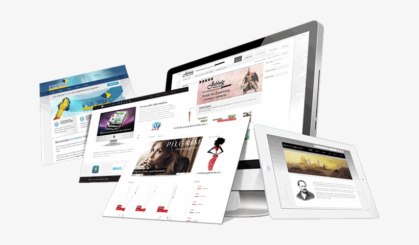 Website Template Png Clip Black And White Stock - Web Design, transparent png download