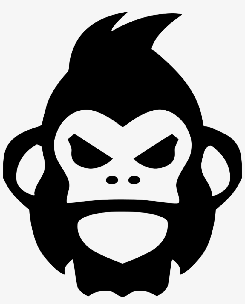 Angry Gorilla Monkey Rage Comments, transparent png download
