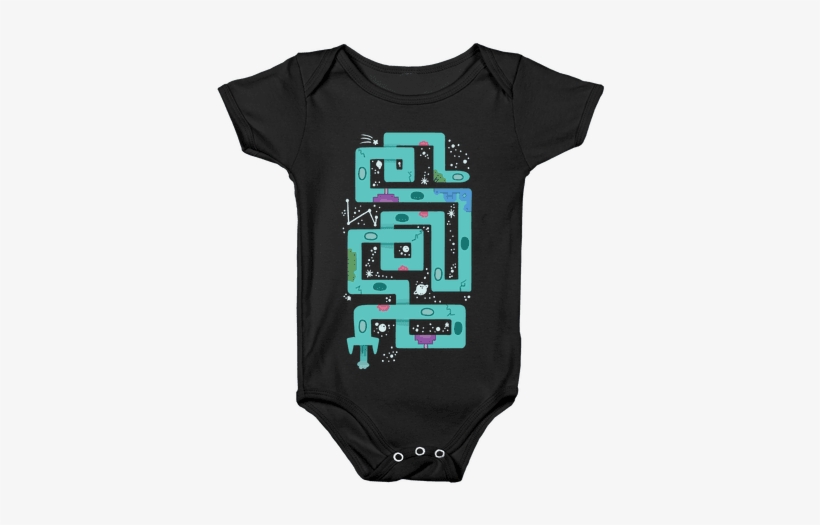 Twisty Turny Spaceship Baby Onesy - Black And Blue Dress Meme, transparent png download