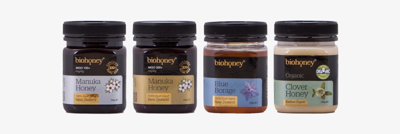 Honey-line - Biohoney Organic Clover Honey 250gm, transparent png download