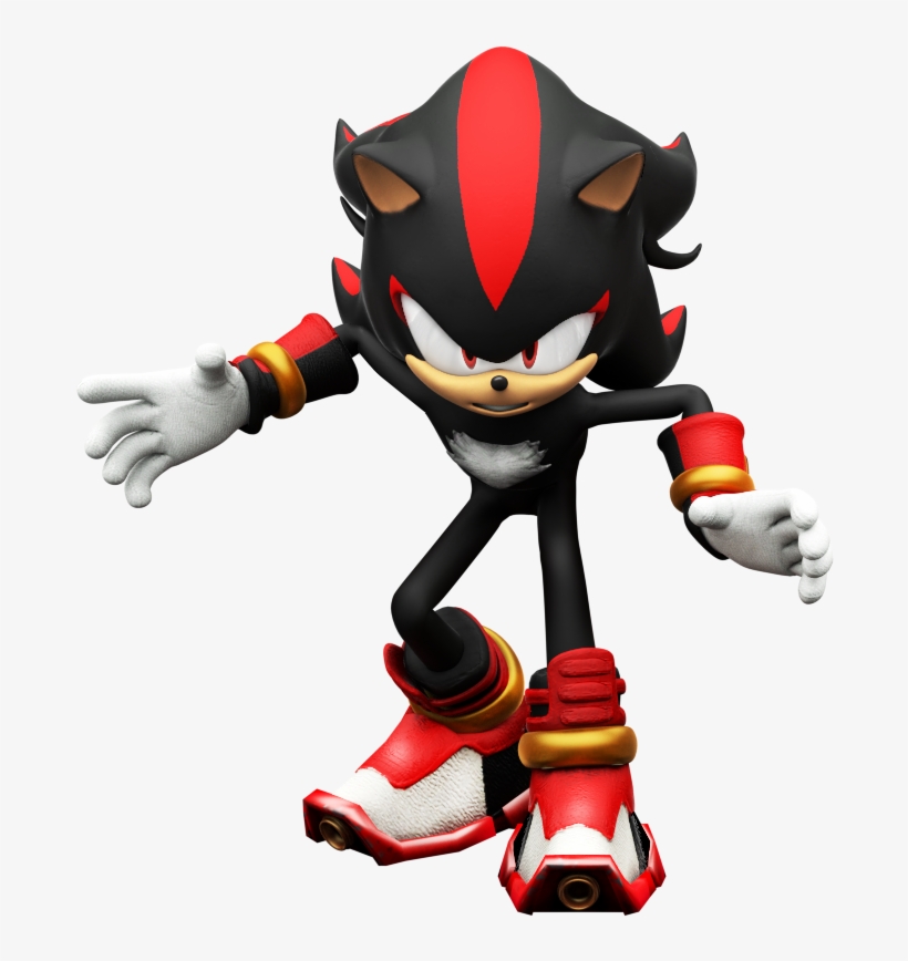 Shadow Boom Rise Of Lyric Model By Nibroc Rock - Shaddow In Sonic Free Riders, transparent png download