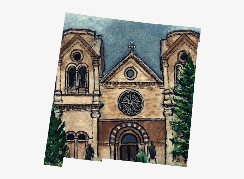 View New Mexico Art - Art, transparent png download