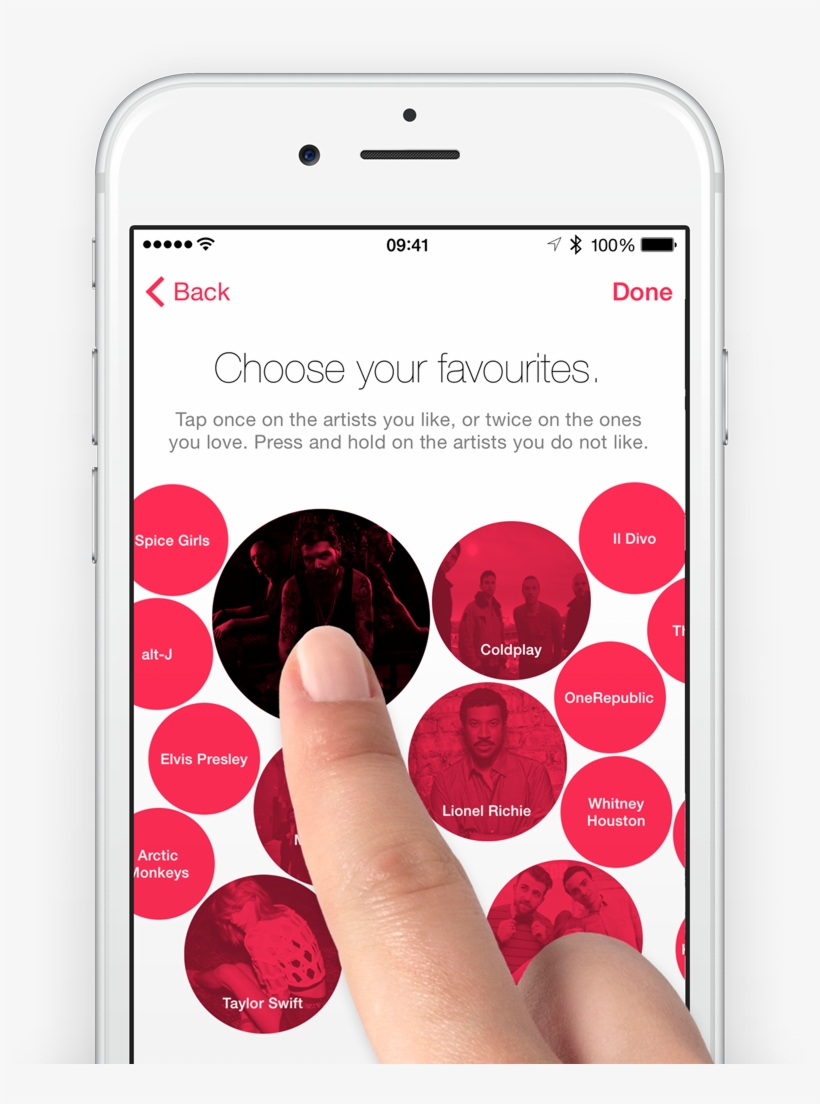 Teaching Apple Music What You Like - Apple Music Tell Us What You Like, transparent png download