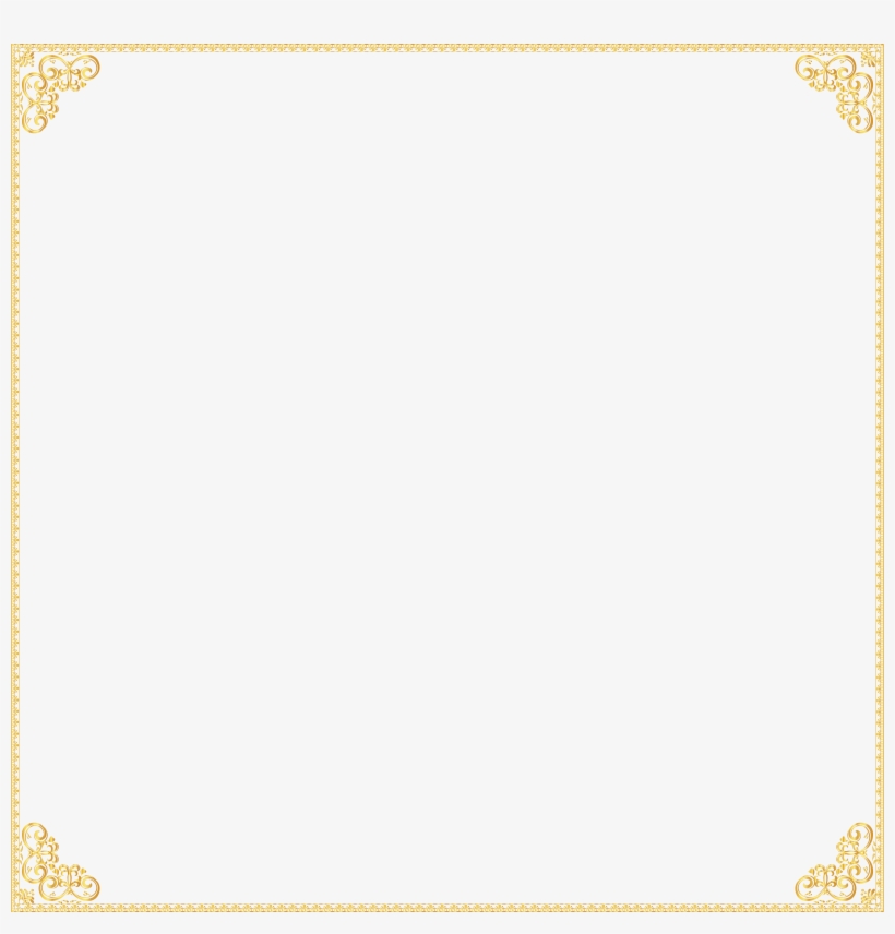 Gold Frame Png Images Transparent Free Download, transparent png download