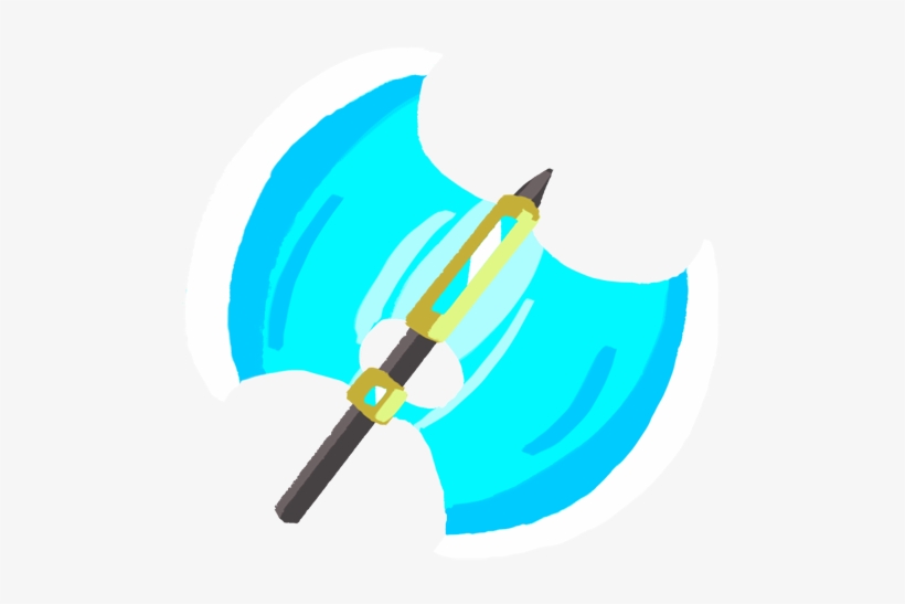 Rippling Axe - Portable Network Graphics, transparent png download
