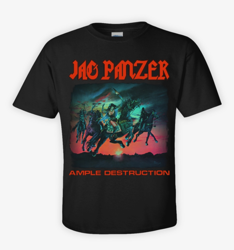 Jag Panzer Official T-shirt Ample Destruction - Jag Panzer Casting The Stones, transparent png download