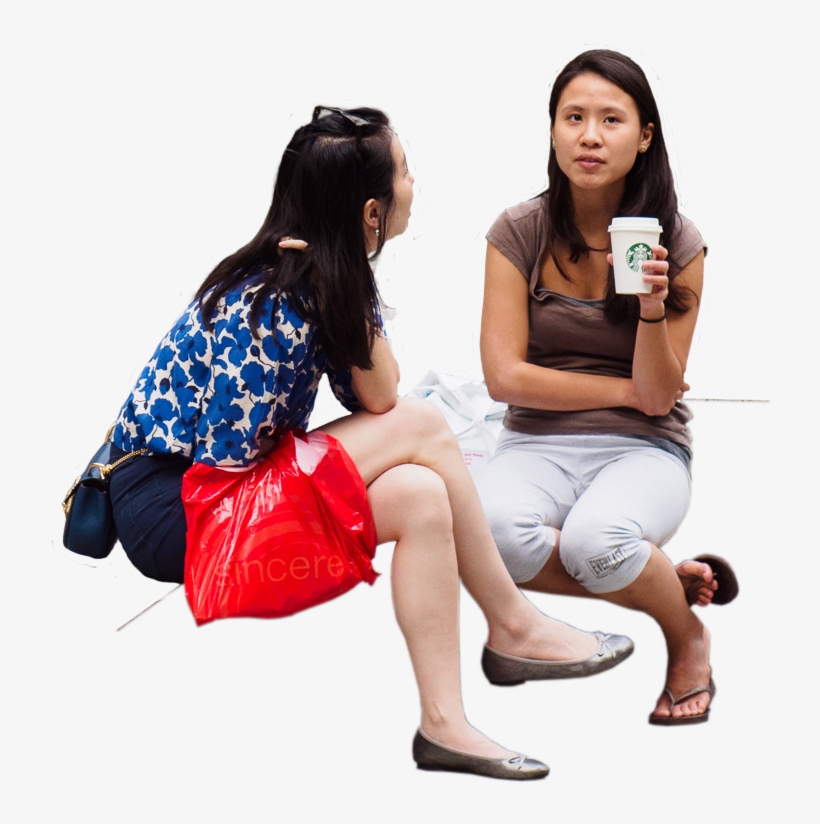 Manlooking1 Mantrolley Manpushingoven Womanstanding - Architecture, transparent png download