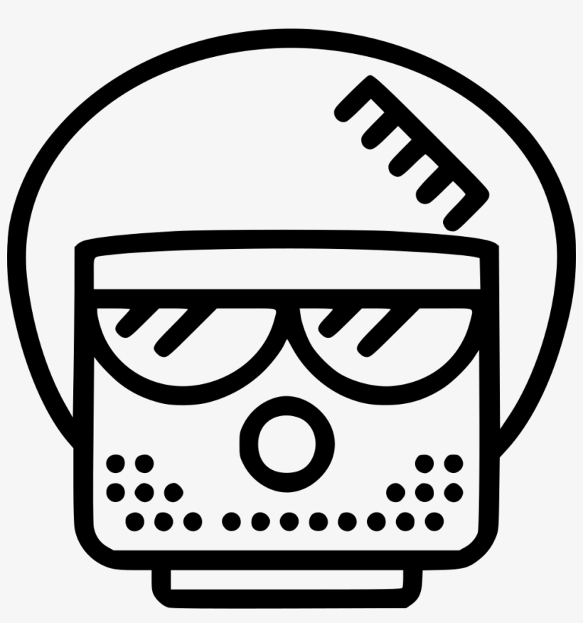 Afro Comments - Face, transparent png download