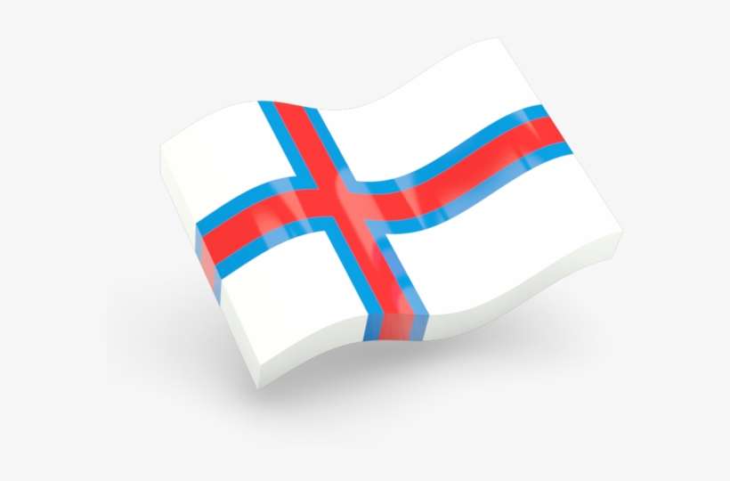 Illustration Of Flag Of Faroe Islands - Country Flags 3d, transparent png download