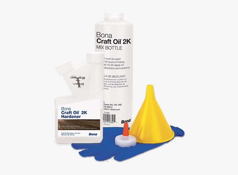 Craft Oli 2k Mix Kit Web - Bona Craft Oil 2k, transparent png download