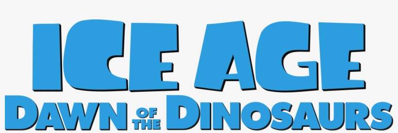 Download - Ice Age Dawn Of The Dinosaurs Logo, transparent png download
