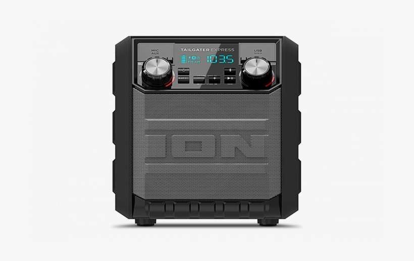 Tailgaterexpress Front Web - Ion Tailgater Express Bluetooth Speaker, transparent png download