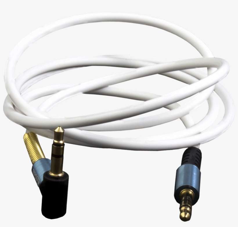 Aux Cable - Gold, transparent png download