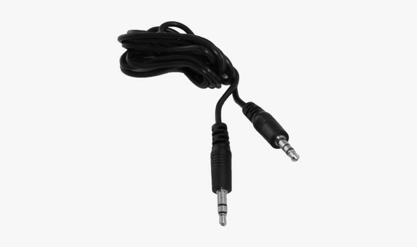 5 Mm Auxiliary Audio Cable In Black - Pug, transparent png download