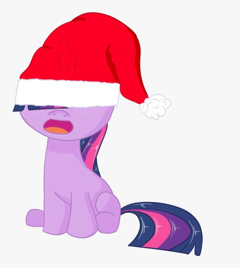 Dragonfoorm, Christmas, Filly, Hat, Safe, Santa Hat, - Illustration, transparent png download