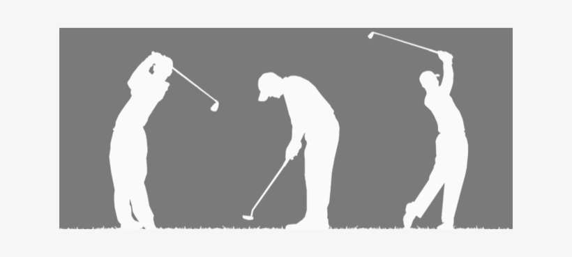 Three Golfers Silhouette - Golf, transparent png download