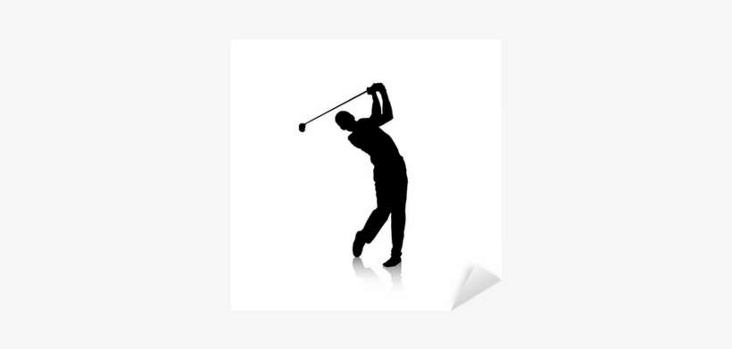 Black And White Golfer, transparent png download