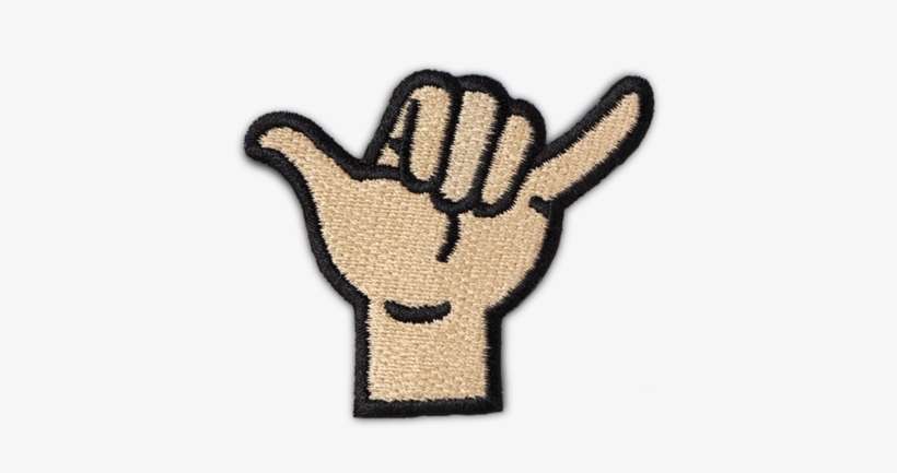 The Hang Loose "shaka" Patch - Hang Loose Patch, transparent png download