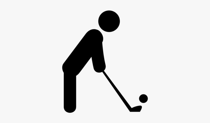 Golfer Vector - Golfer Icon, transparent png download