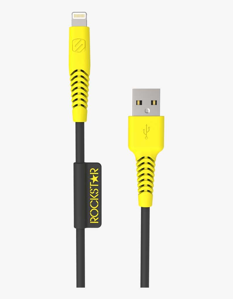 Rockstar Lightning Cable - Strikeline Hd, transparent png download