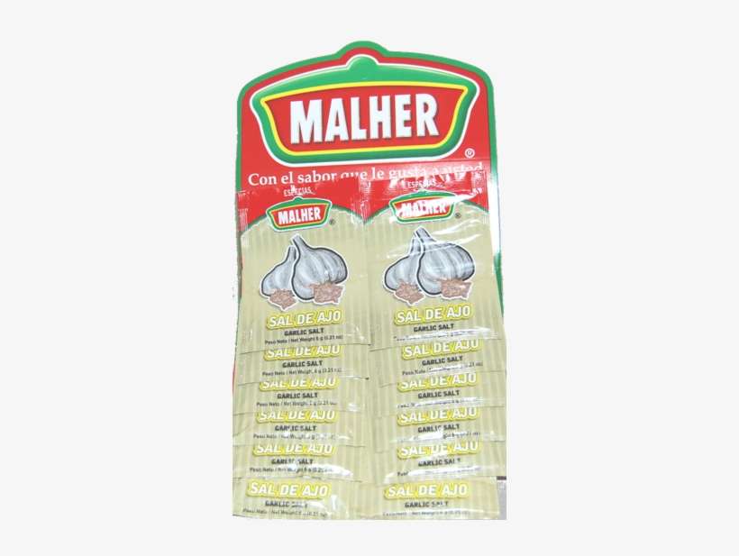 Malher Sal De Ajo - Malher Shrimp Bouillon 0.35 Oz (pack Of 1), transparent png download