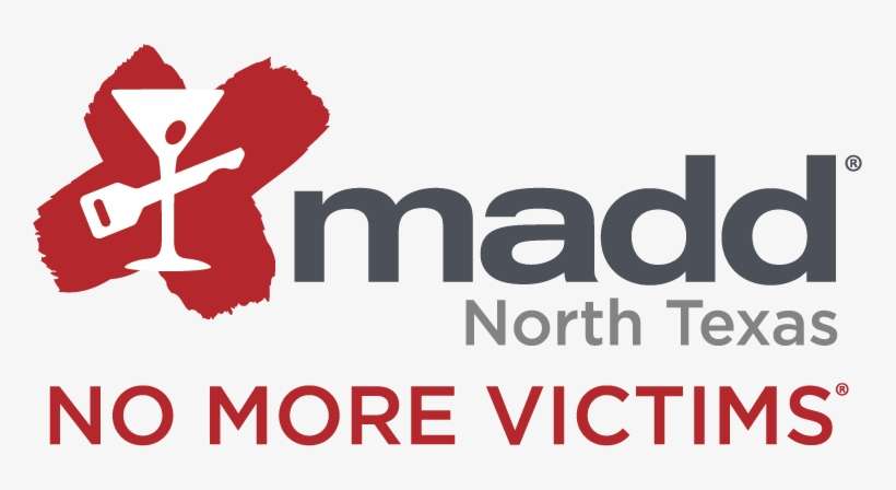 Greyred Madd Northtexas Tagline Lock-png - Mothers Against Drunk Driving, transparent png download