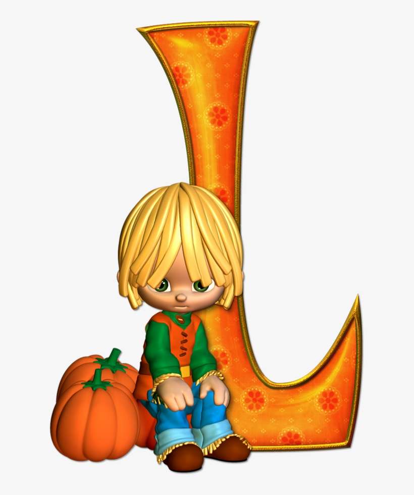 Marcos Gratis Para Fotos, Marcos Gratis, Frame Free, - Letra L Halloween, transparent png download