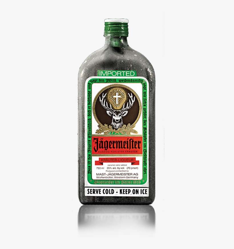Jagermeister First Bottle, transparent png download