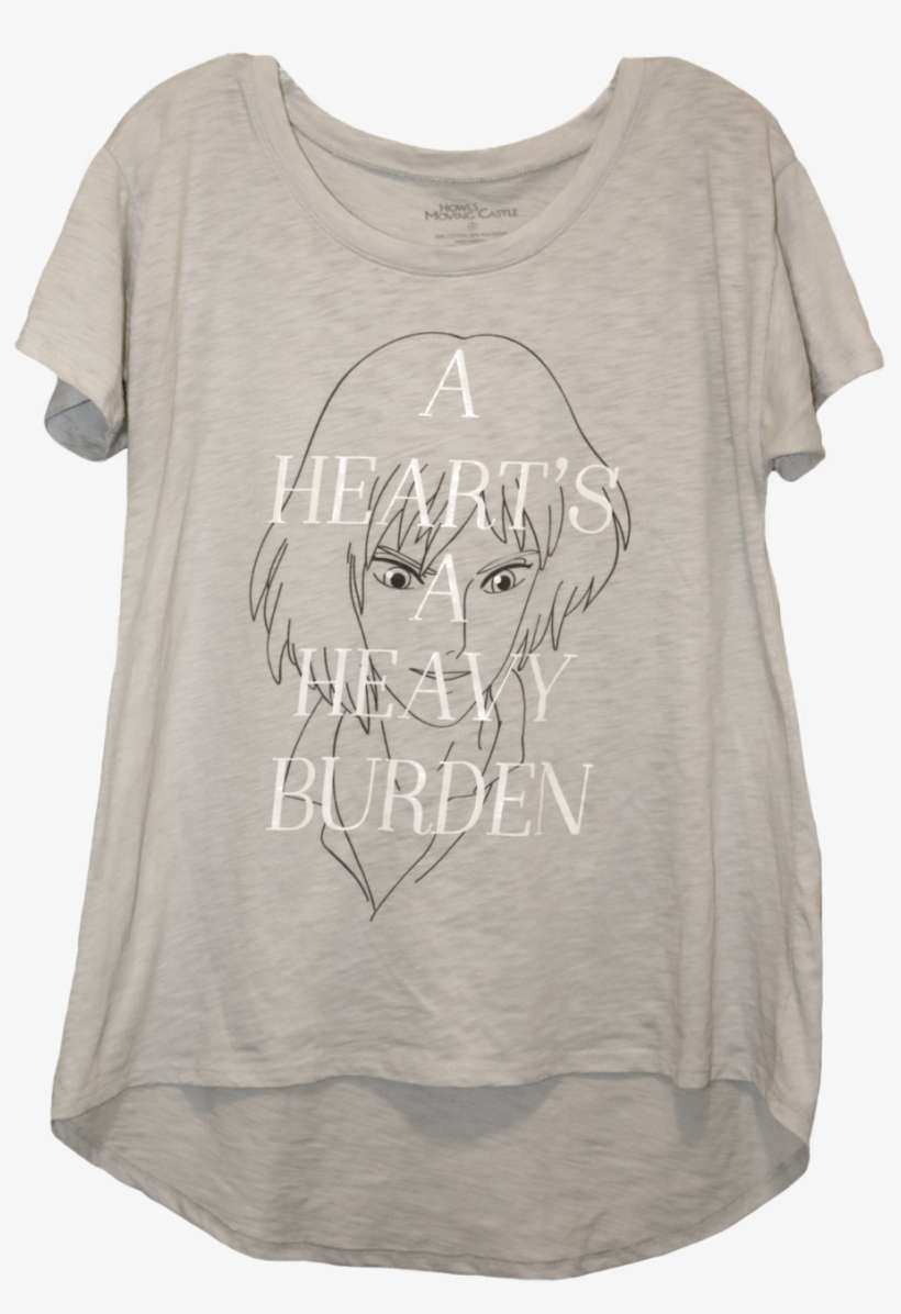 A Shirt With A Line Drawing Of Howl With The Text 'a - Drawing, transparent png download