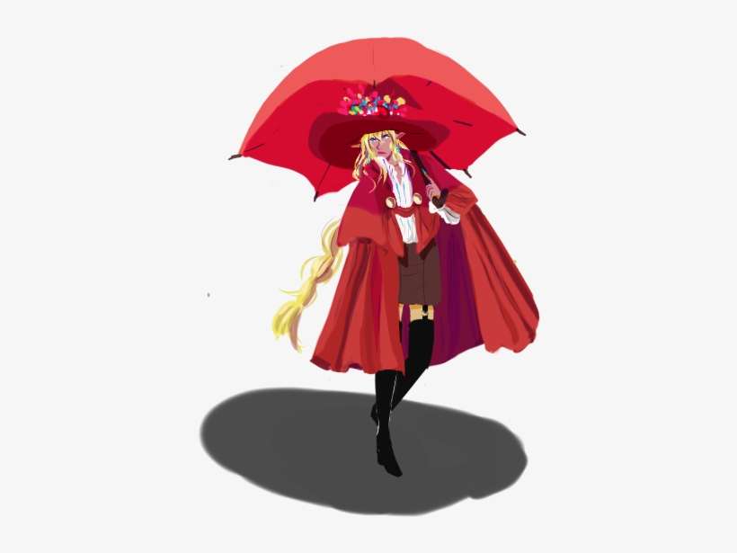The Inspiration For Taako's Clothes Comes From Howl's - Umbrella, transparent png download