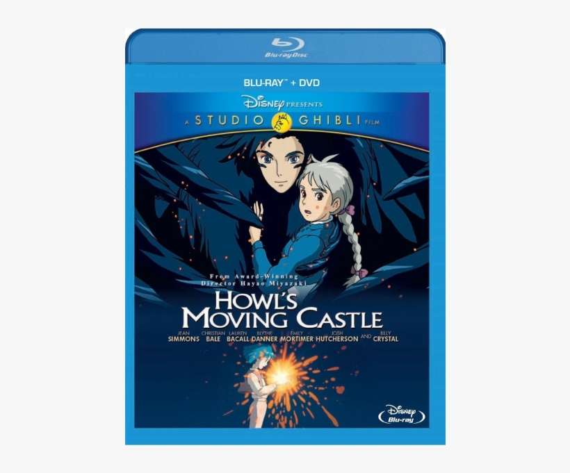 Howls Moving Castle Dvd, transparent png download