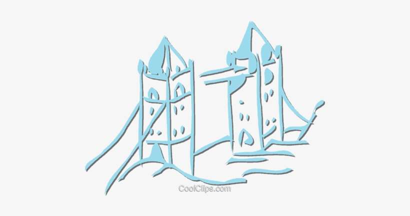 London Bridge Royalty Free Vector Clip Art Illustration, transparent png download