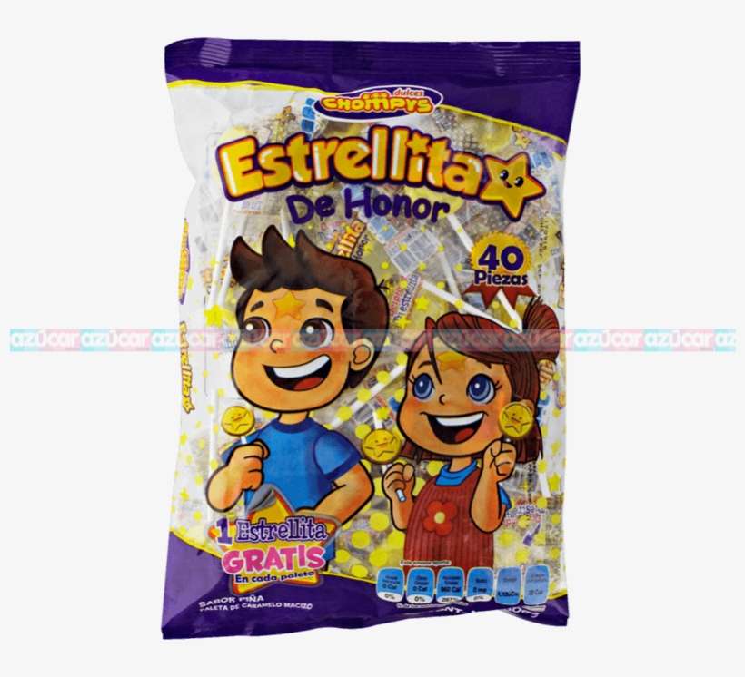 Dulces Chompys Estrellita De Honor 28/40 Chompys - Dulces Chompys, S.a. De C.v., transparent png download