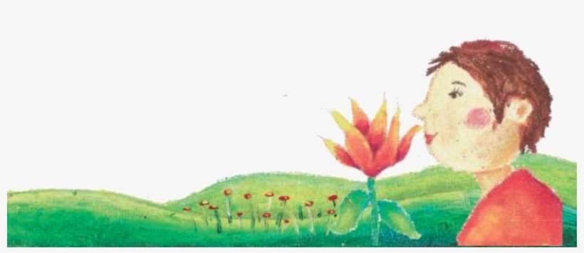 “quiero Ser Flor Como Tú, Para Sentirme Por Siempre - Illustration, transparent png download