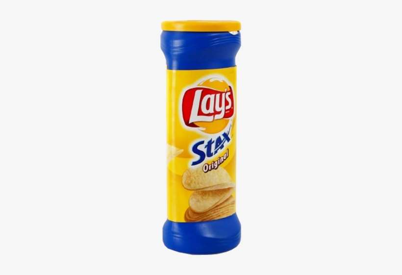 Lays Stax - Lay's Stax Potato Crisps, Original - 5.75 Oz Canister, transparent png download