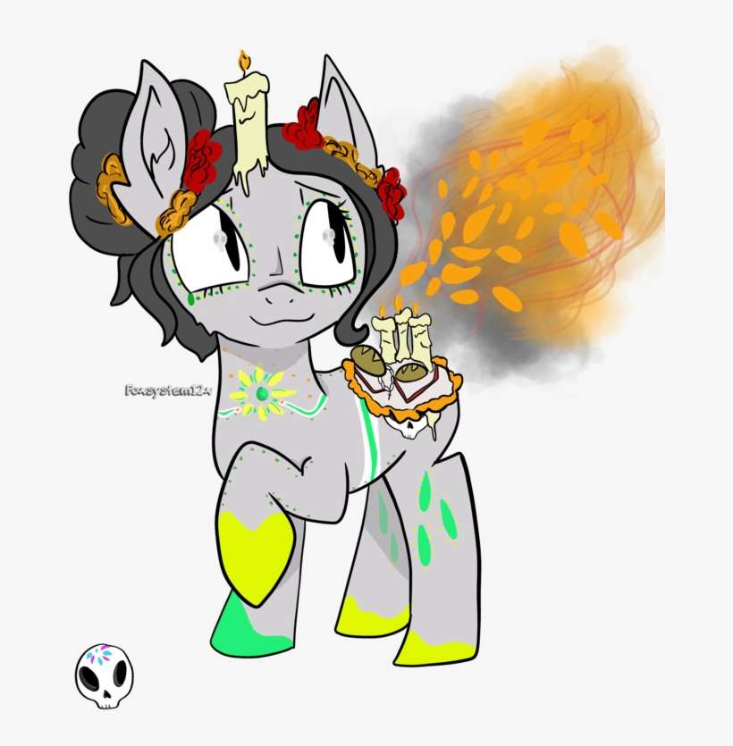 Foxsystem12, Candle, Colours, Dia De Los Muertos, Ear - Artist, transparent png download