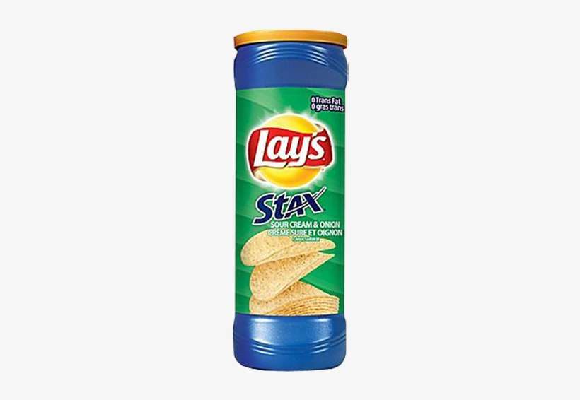 Lays Stax - Lay's Stax Sour Cream And Onion, transparent png download