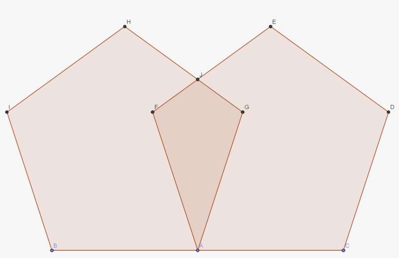 Picture Of Pentagons - Khaki, transparent png download