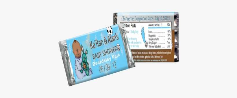 Blue Sparkle Baby Shower - Book Cover, transparent png download