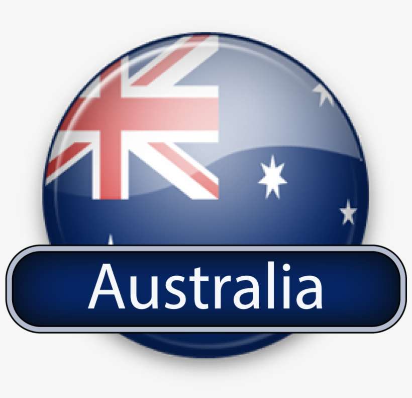 Australia Light Blue Flag, transparent png download
