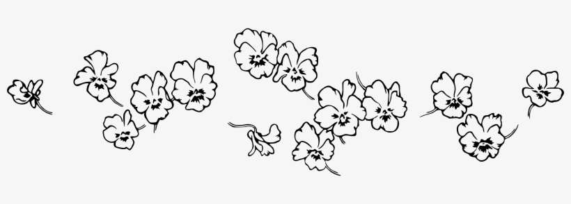 Medium Image - Floral Line Divider Png, transparent png download