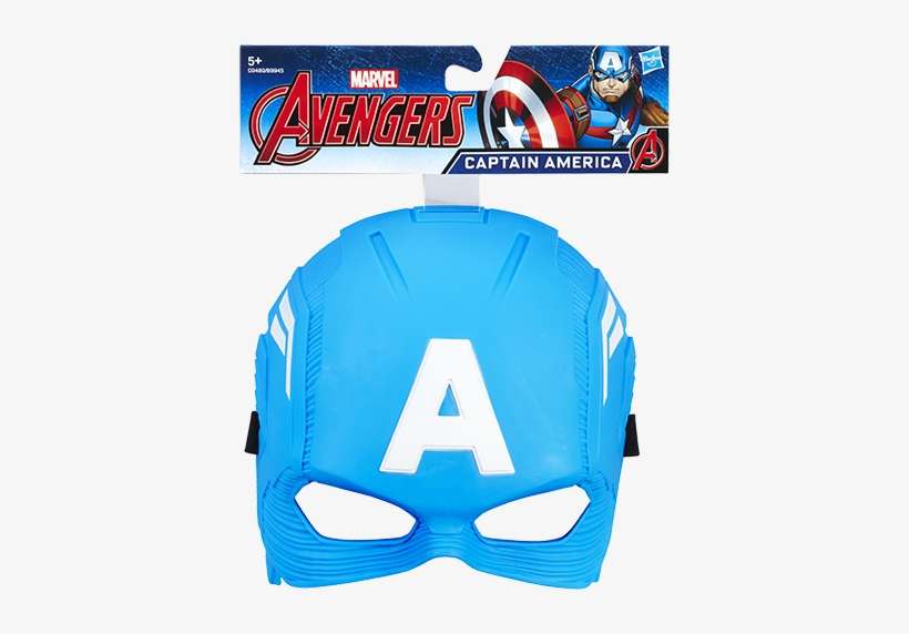 The Avengers Mask, Captain America, , Large - Hasbro Captain America Mask, transparent png download